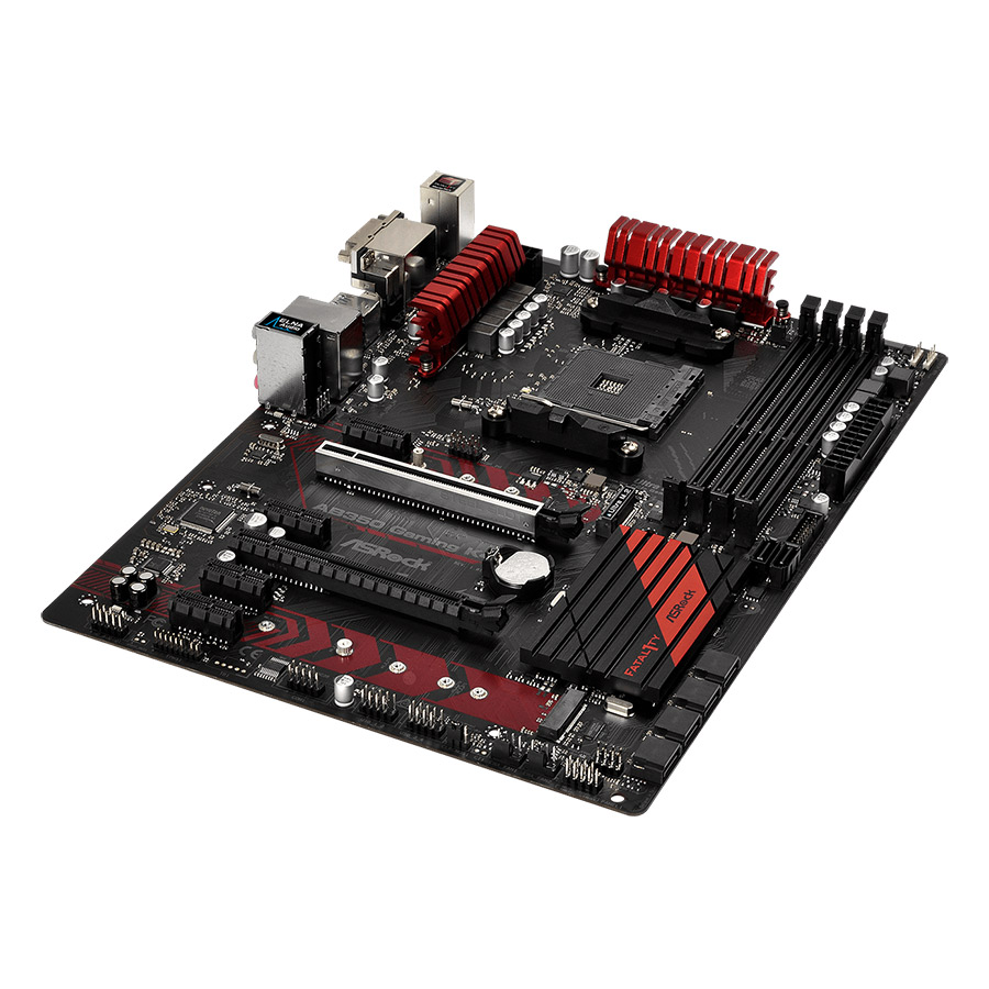 Bo Mạch Chủ Mainboard ASRock AB350 Gaming K4 Socket AM4 - Hàng Chính Hãng