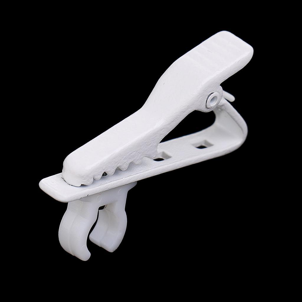 5 Pack Mini 6mm Microphone Mic Lapel Tie Clip for Conference Meeting Speech