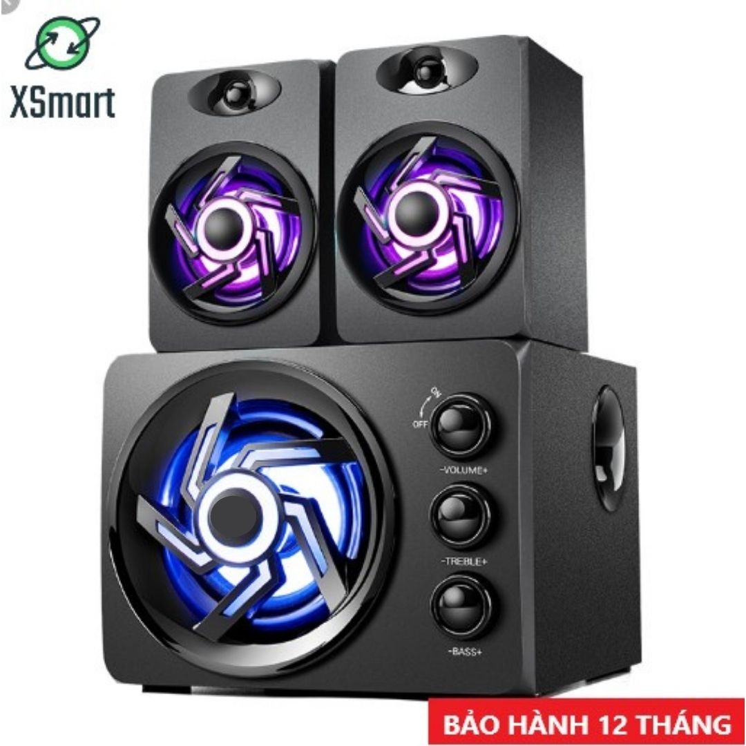 Loa Vi Tính Bluetooth Gaming XSmart SADA D-209 Super Bass Phiên bản nâng cấp của 2GOOD Dùng Cho PC Laptop Điện Thoại - Hàng Chính Hãng