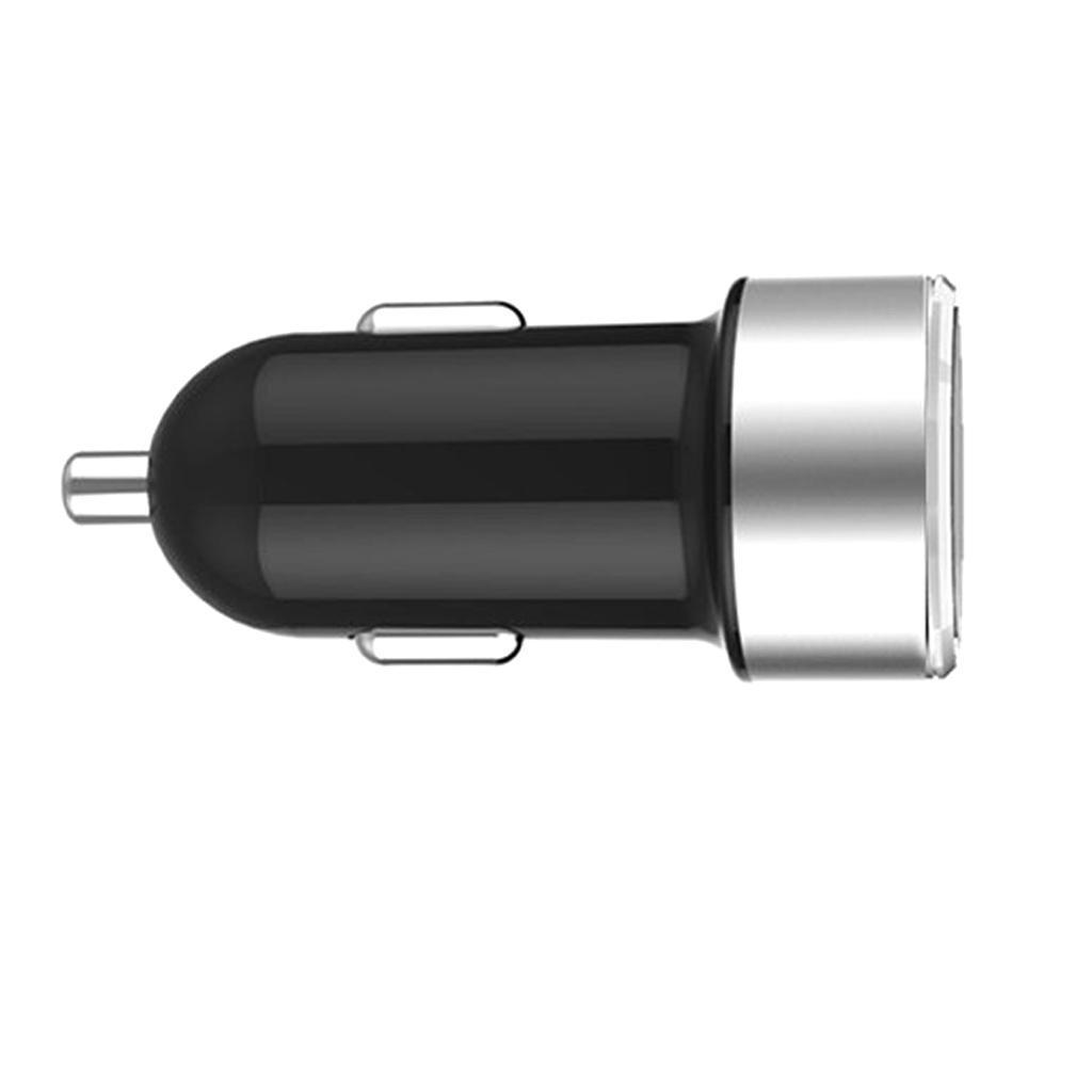 LED Dual USB Car Charger Adapter Socket Lighter For Phones