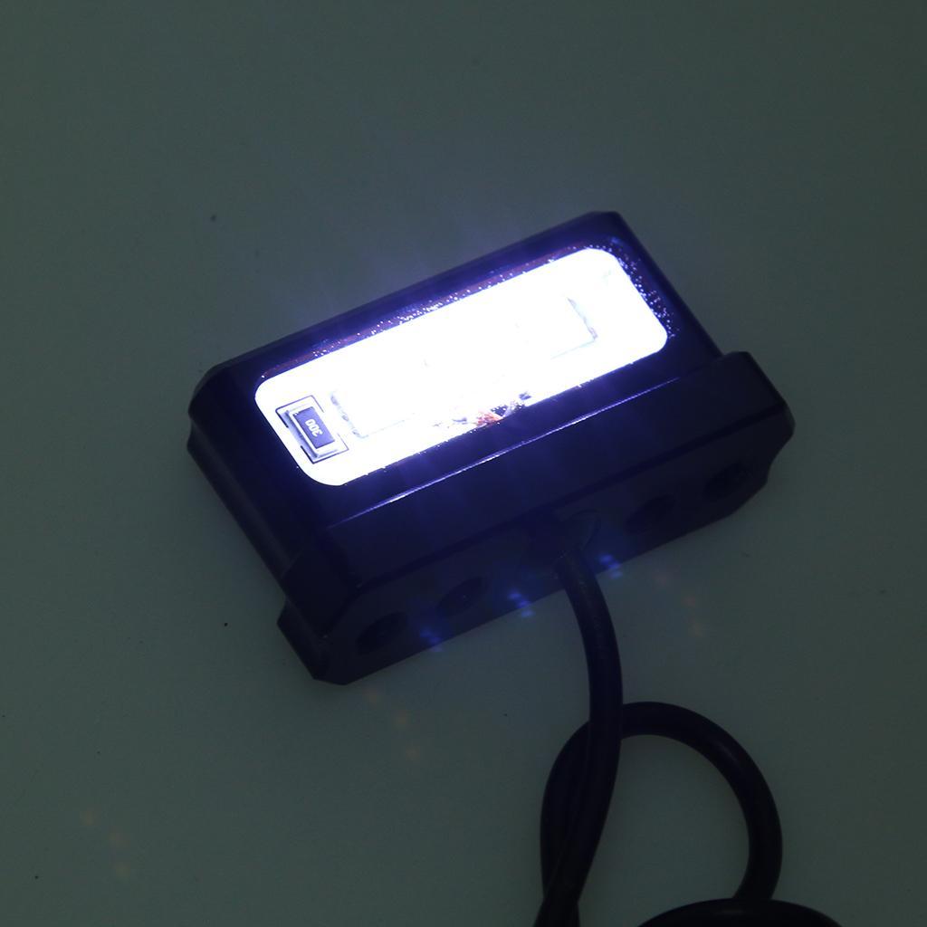 Motorcycle  Holder Light Rear Tail Lamp for   Black