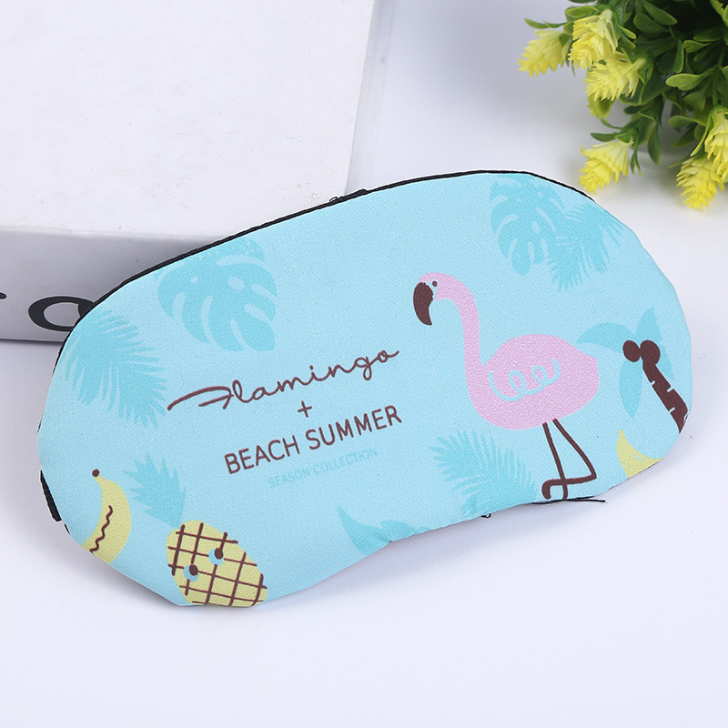 Bịt mắt ngủ con chim dễ thương có túi nước giải nhiệt tặng kèm bịt tai chống ồn