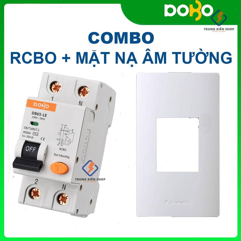 Cầu Dao Chống Giật RCBO DOBO KOREA đa năng - siêu nhạy 4kA 30mA - chống giật test trực tiếp