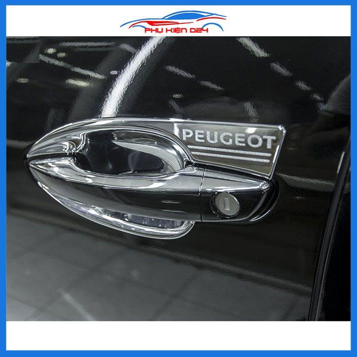 Ốp hõm Peugeot 3008, Peugeot  5008 mạ Crom chống trầy bảo vệ xe