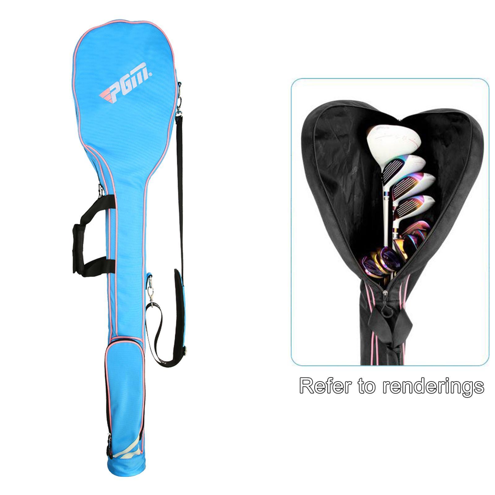 Golf Club Sunday Bag Course Practice 8-9 Clubs Pencil