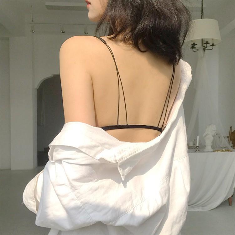 Áo Bra Cotton Dây Mảnh -Áo Bralette áo bra không gọng mút mỏng tháo được COCO LAND