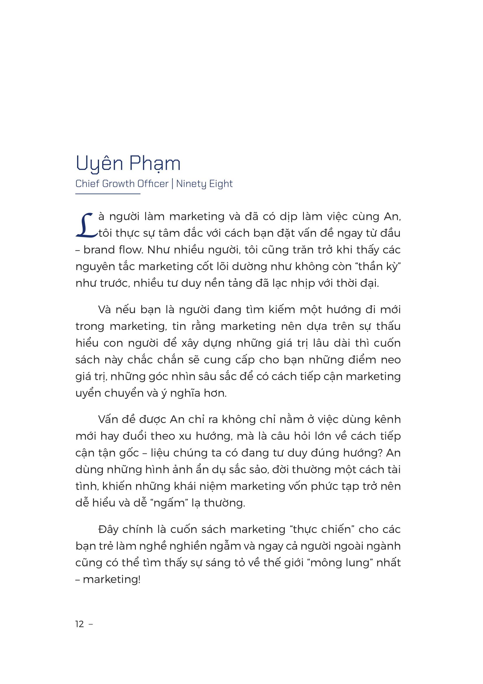 Sách - Brand Flow - Chạm. Chảy. Lan Tỏa - Tư Duy Của Nước Trong Xây Dựng Thương Hiệu