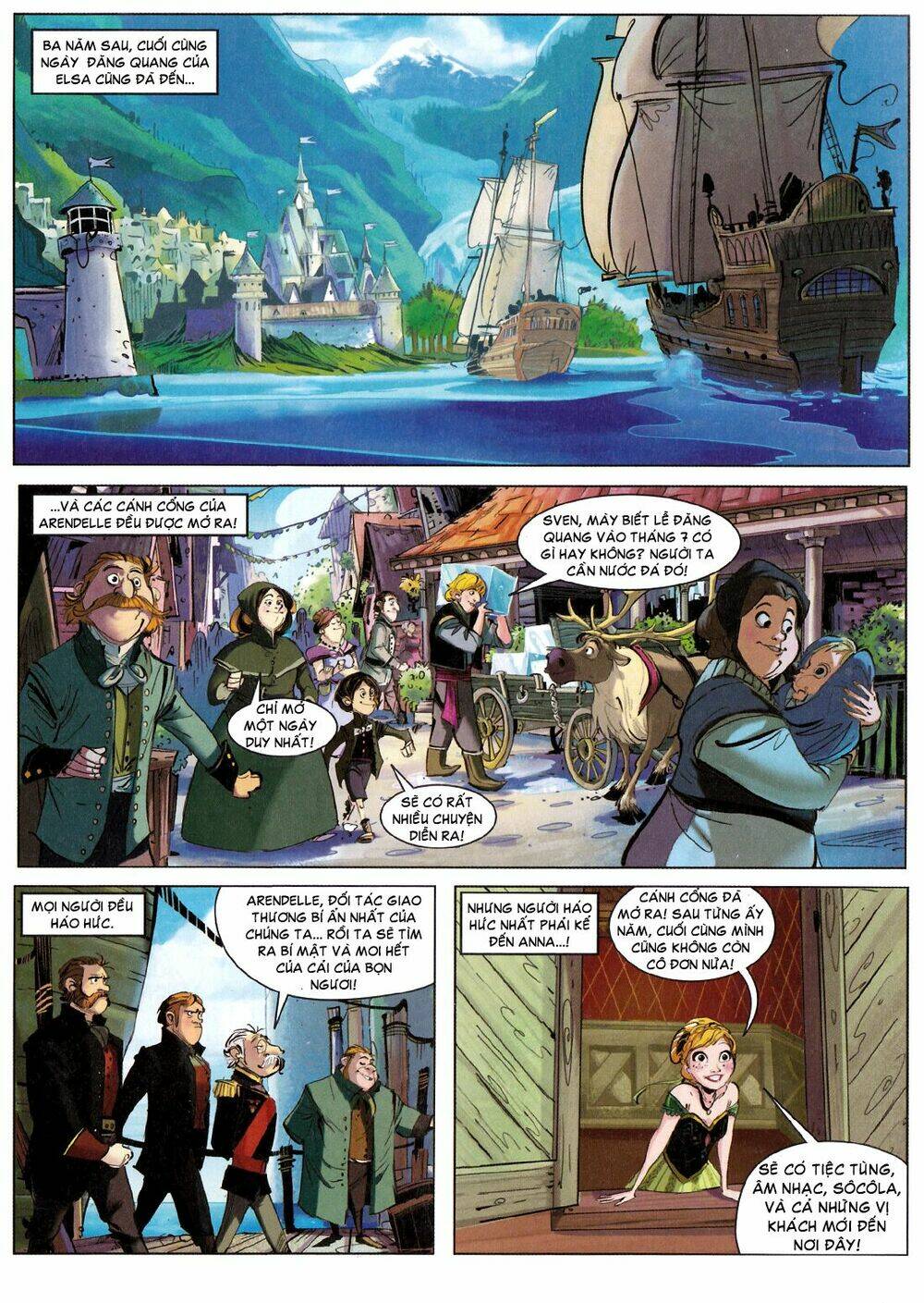 frozen - nữ hoàng băng giá chapter 1 17