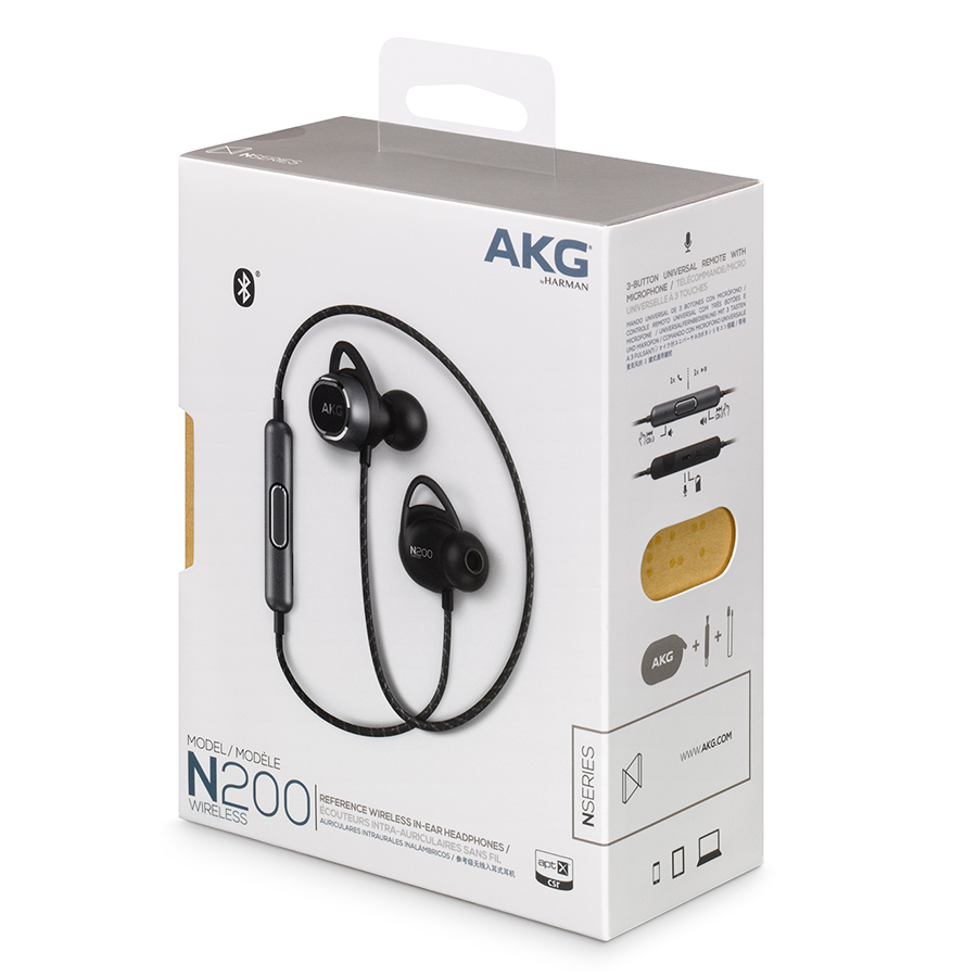 Tai Nghe Bluetooth Thể Thao AKG N200BT - Hàng Chính Hãng