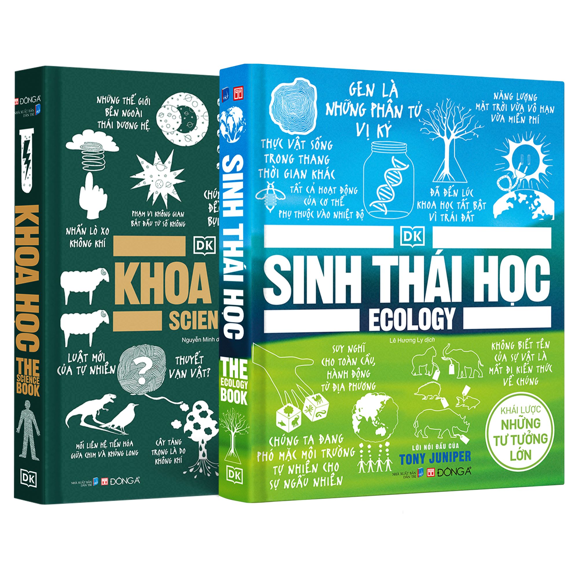 Combo 2 cuốn Khái lược: Sinh thái học - Khái lược những tư tưởng lớn và các lĩnh vực khác