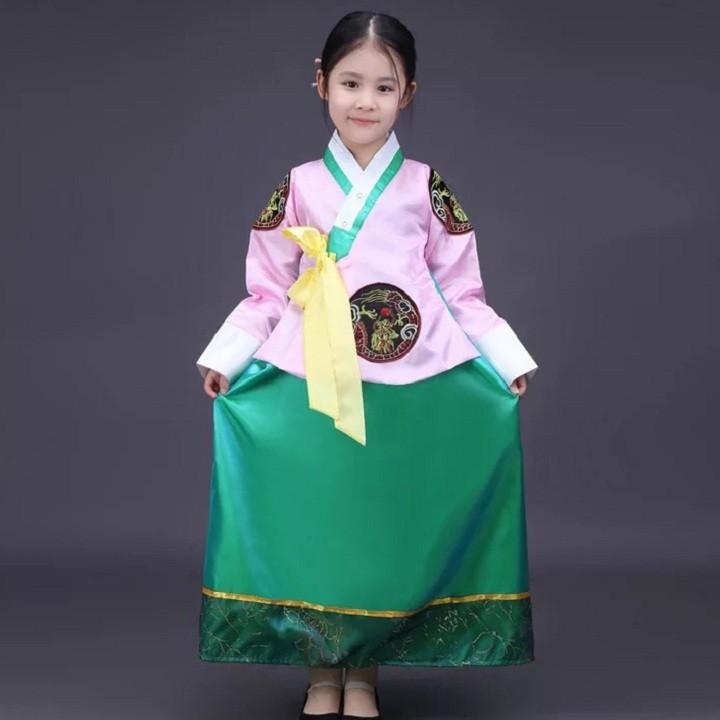 ẢNH THẬT - Trang Phục Truyền Thống Hàn Quốc Hanbok cho bé gái