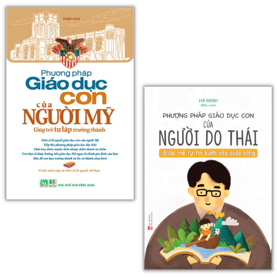 Sách Combo 2 Cuốn Phương Pháp Giáo Dục Con Của Người Do Thái Tb Phương Pháp Giáo Dục Con Của Người Mỹ
