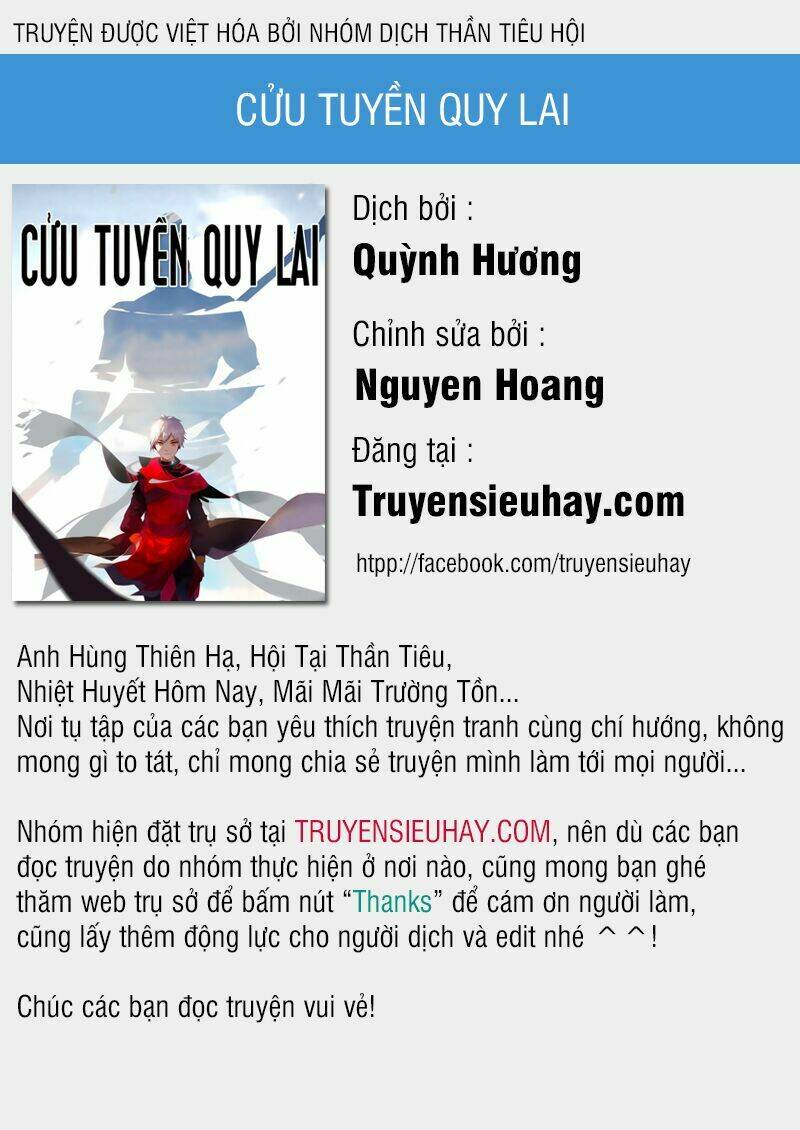 cửu tuyền quy lai chapter 47 1