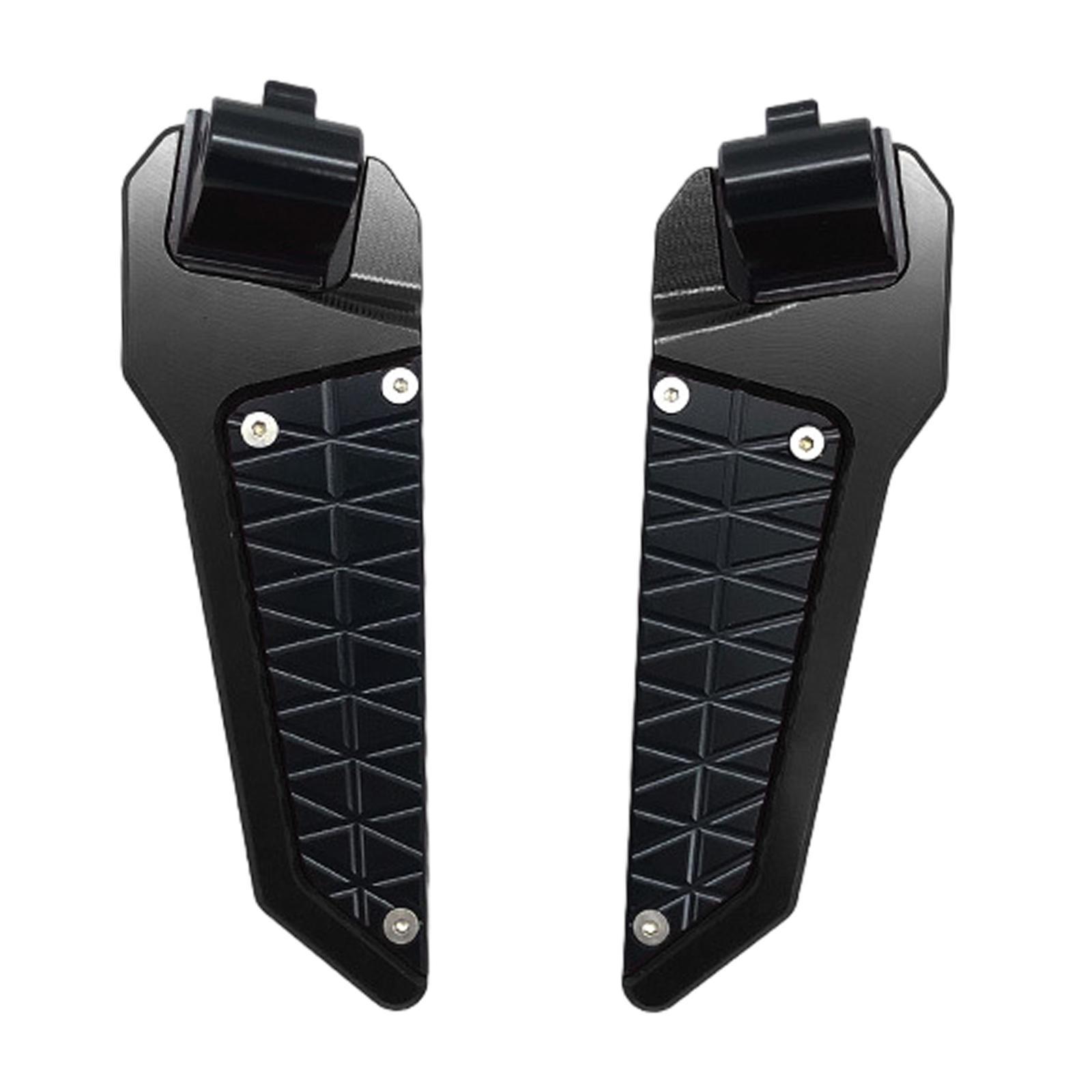 Rear Passenger Footpad Foldable Pedals Rests for   Adv160