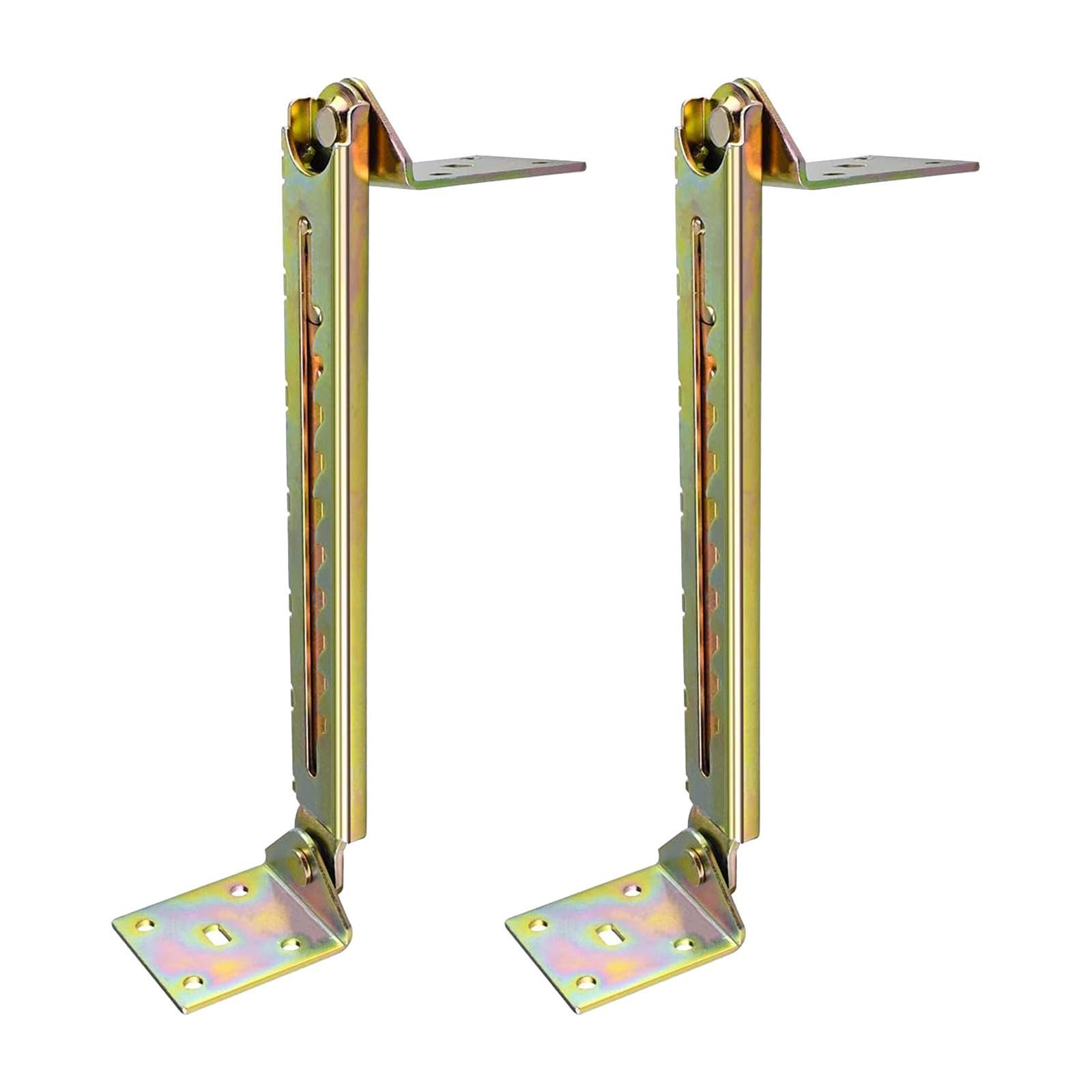 2Pcs Lifting Rod Hinge Hardware 10 Gear Hinge up for Sofa Door Wardrobe