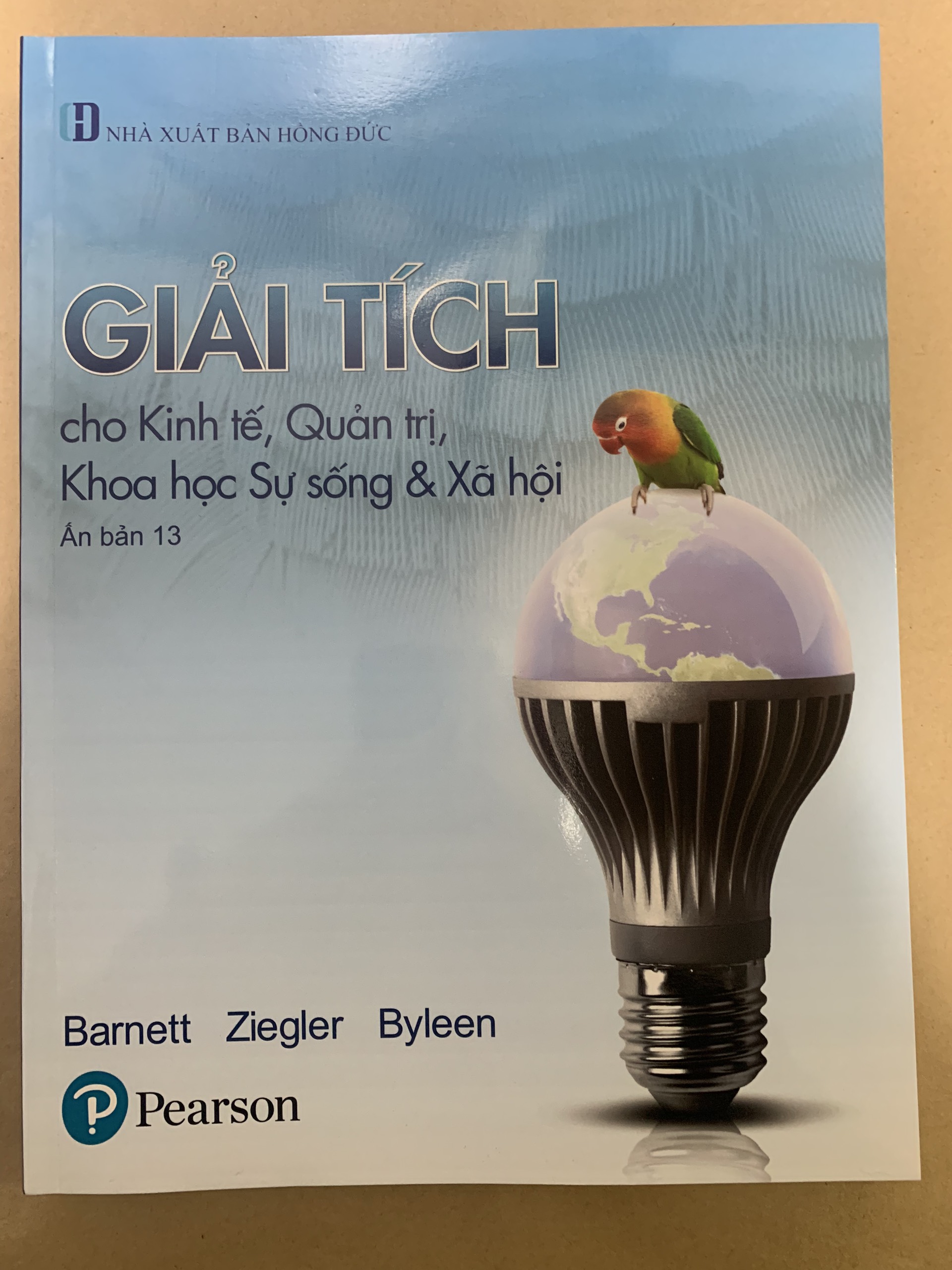 Giải Tích Cho Kinh Tế, Quản Trị, Khoa Học Sự Sống Và Xã Hội