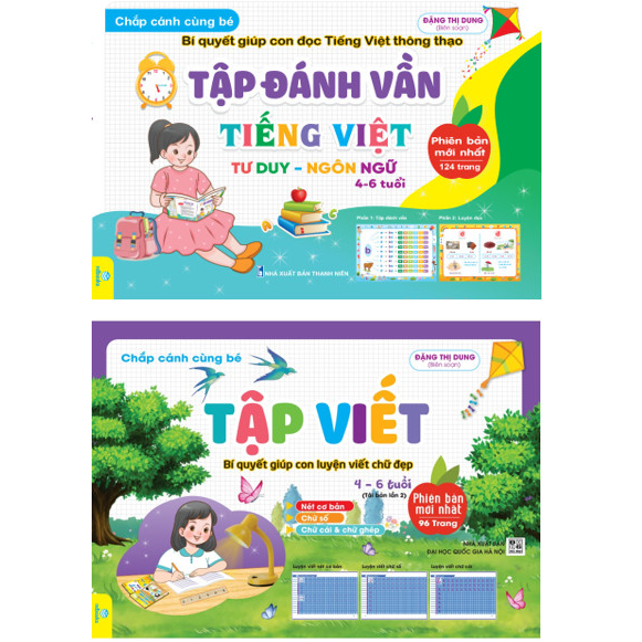 Sách - Chắp cánh cùng bé - Tập đánh vần Tiếng Việt - Bí quyết giúp con đọc Tiếng Việt thông thạo - ndooks