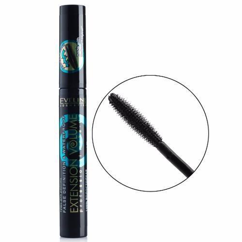 Mascara Eveline Extension Volume không lem, làm dày, dài mi 10ML