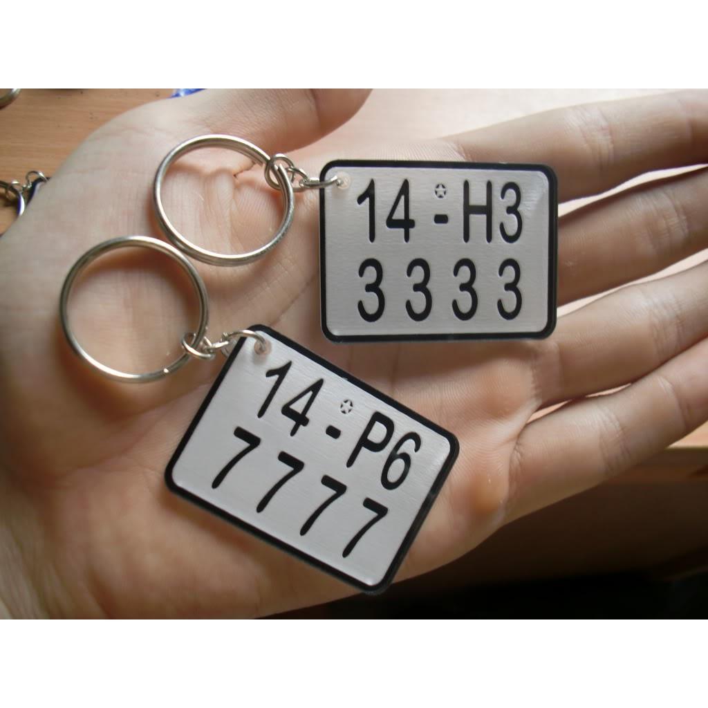 MÓC KHÓA MICA IN HÌNH CÁ NHÂN.