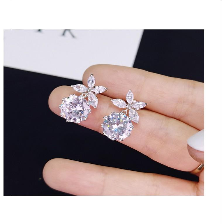 Khuyên tai nữ bạc dài