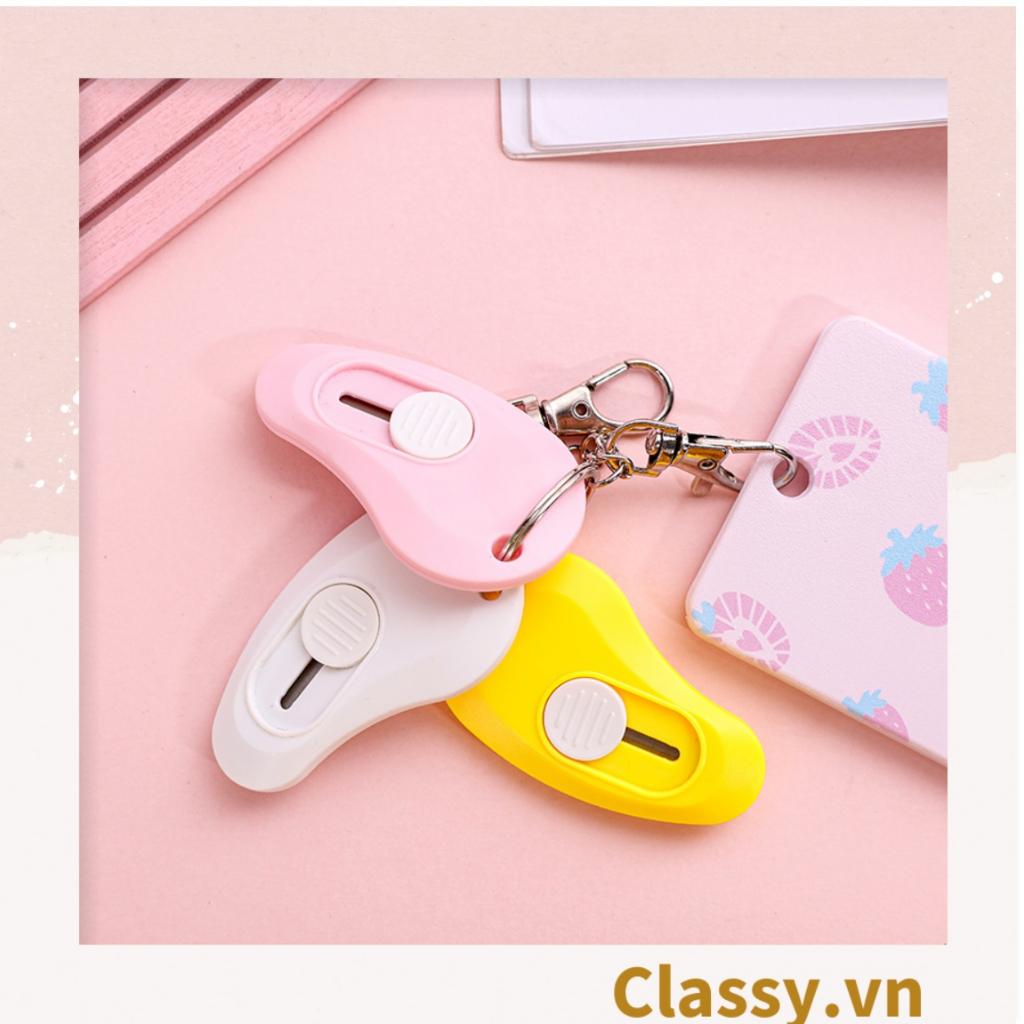 Dao rọc giấy cầm tay nhỏ xinh Classy màu pastel PK1523