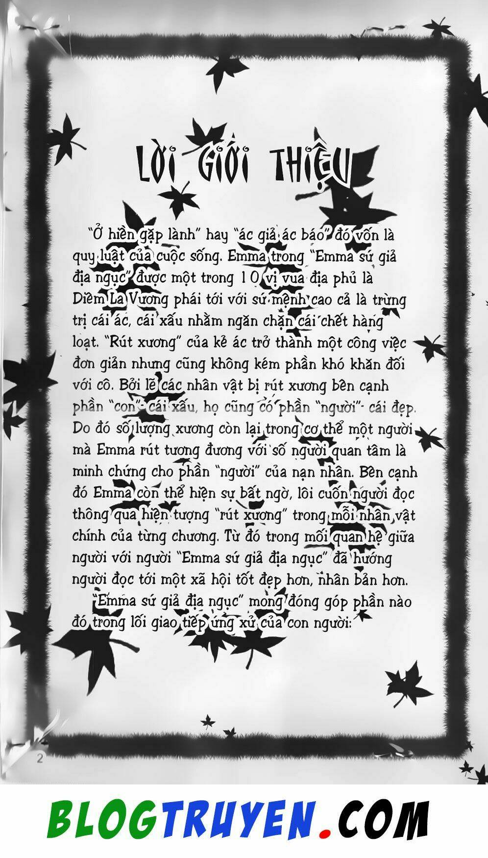 emma đến từ địa phủ chapter 1 3