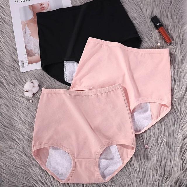 Quần lót cotton bigsize cạp cao 3313