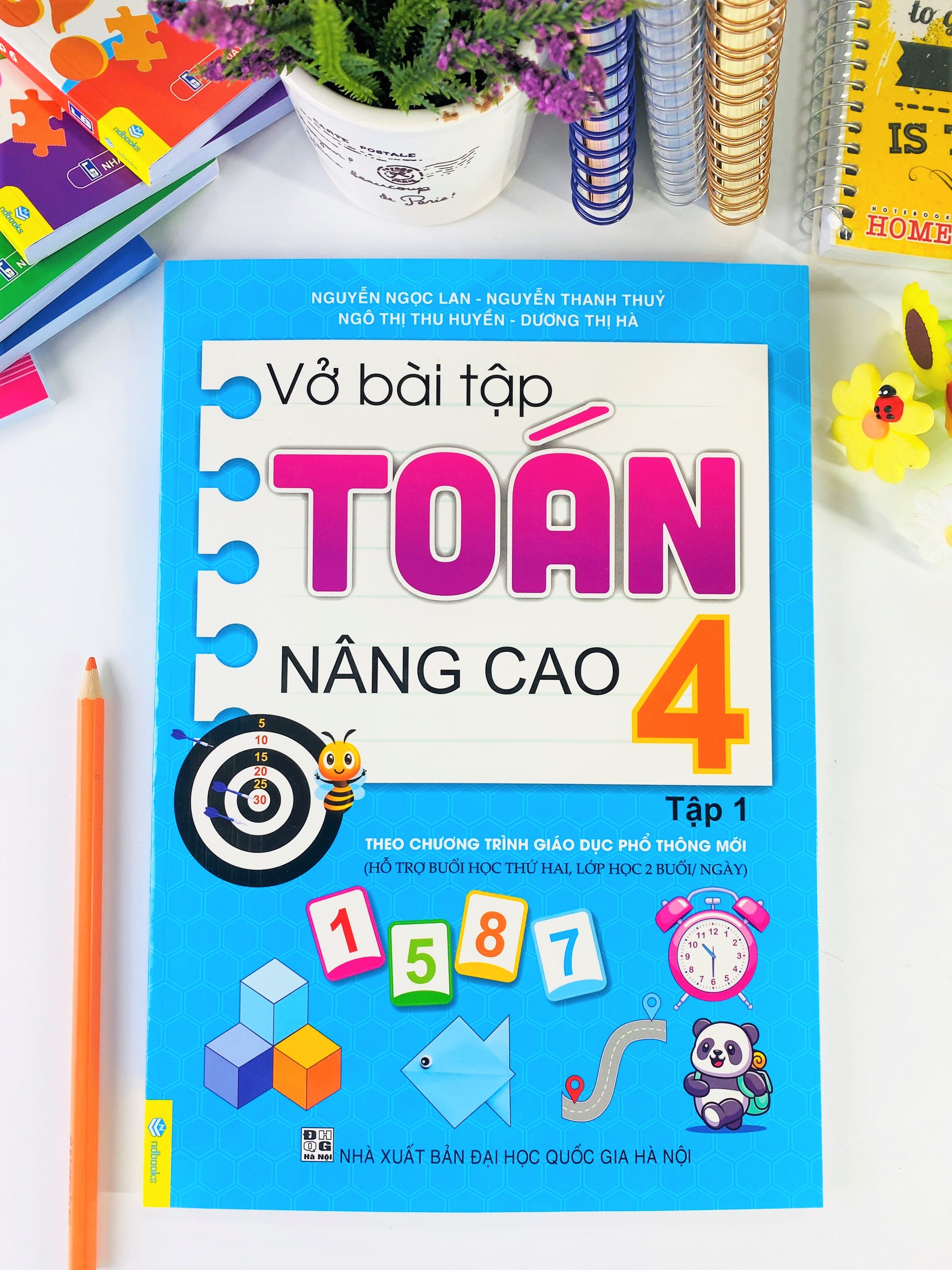 Sách - Vở Bài Tập Toán Nâng Cao 4 - Biên soạn theo chương trình GDPT mới - ndbooks