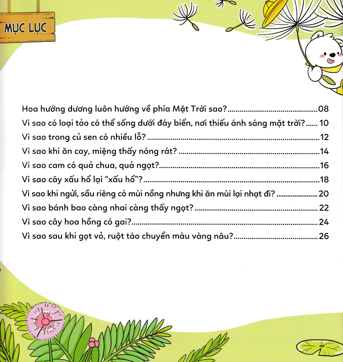 Sách Mười Vạn Câu Hỏi Vì Sao - Thế Giới Thực Vật Diệu Kì - Zhihu