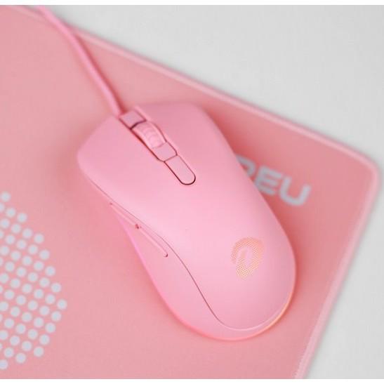 Hình ảnh Chuột Gaming DAREU EM908 Pink / Black / White (LED RGB, BRAVO sensor) Hàng Chính Hãng