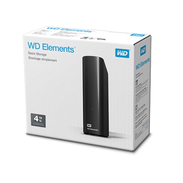 Ổ cứng ngoài WD Elements 4TB usb 3.0 desktop - Hàng chính hãng