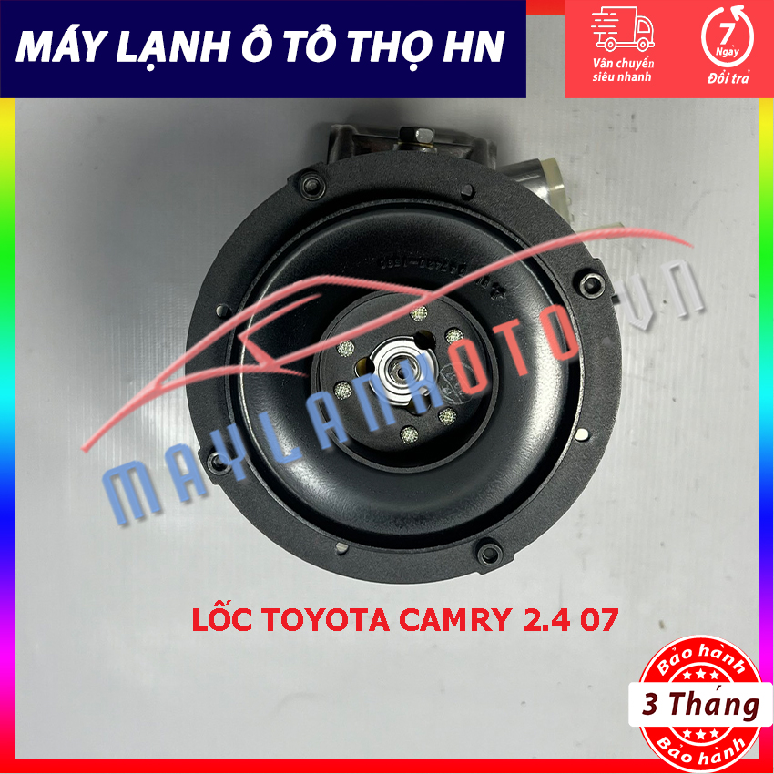 Lốc điều hòa (block,máy nén) Toyota Camry 2.4 - Hiace - RAV4 2007 2008 2009 2010 Denso Nhật 07 08 09 10