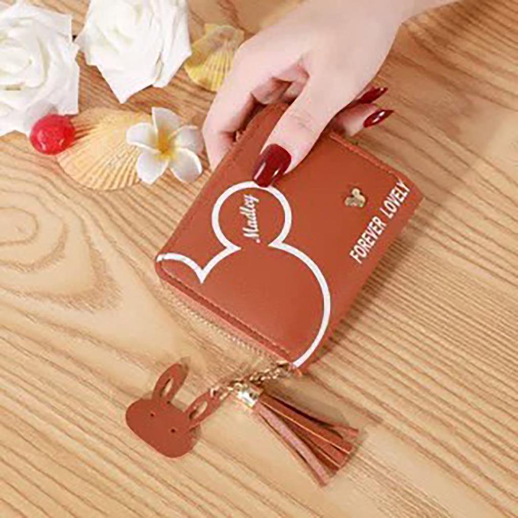 Ví nữ giá rẻ cầm tay mini nhỏ gọn dễ thương cute nhiều ngăn bỏ túi thời trang cao cấp VN66