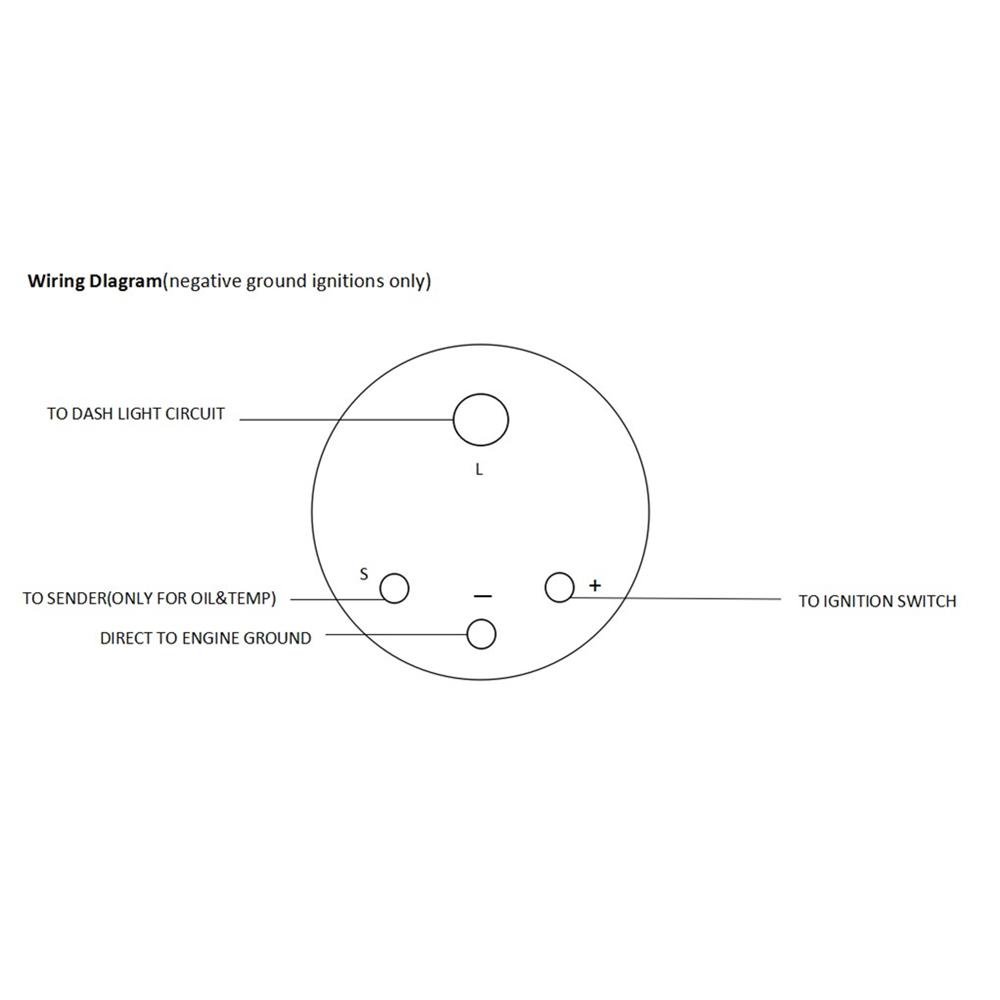 12V Kỹ Thuật Số Điện Đồng Hồ Đo Áp Cảm Biến Đa Năng 52mm Prosport