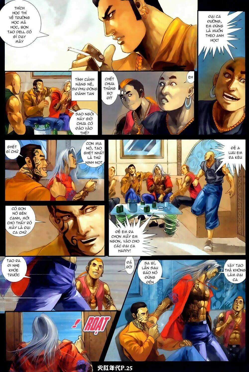 hỏa hồng niên đại hắc cốt đường chapter 73 21