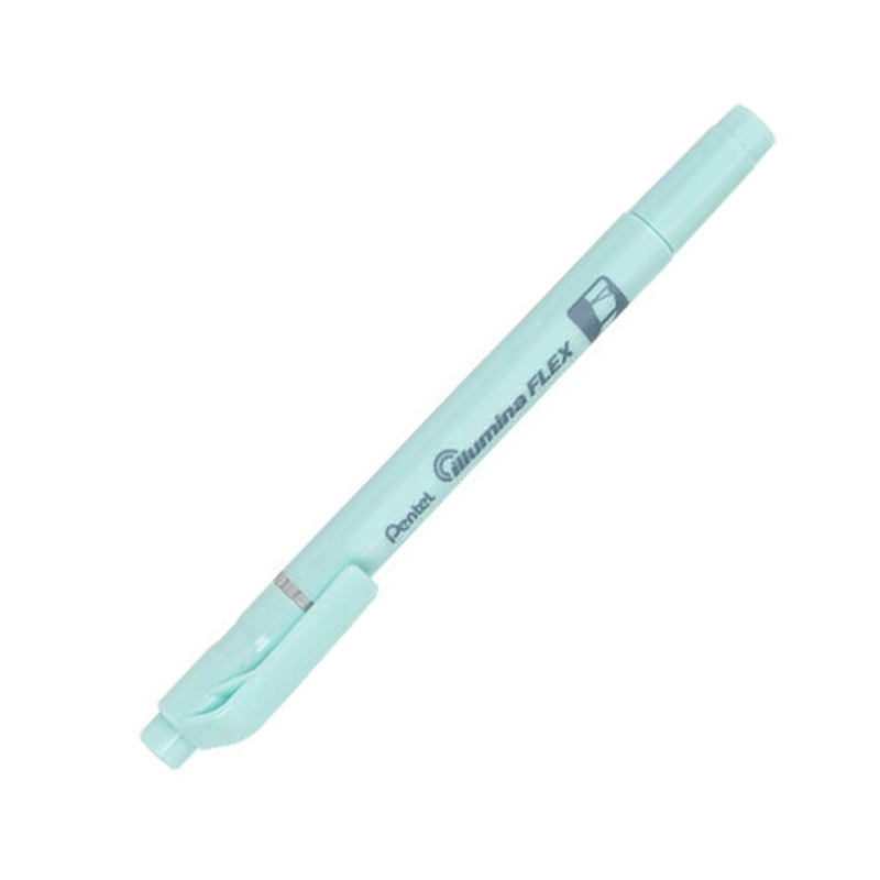 Bút Dạ Quang 2 Đầu Pastel Pentel-SLW11P-S - Pastel Skyblue - Xanh Sky