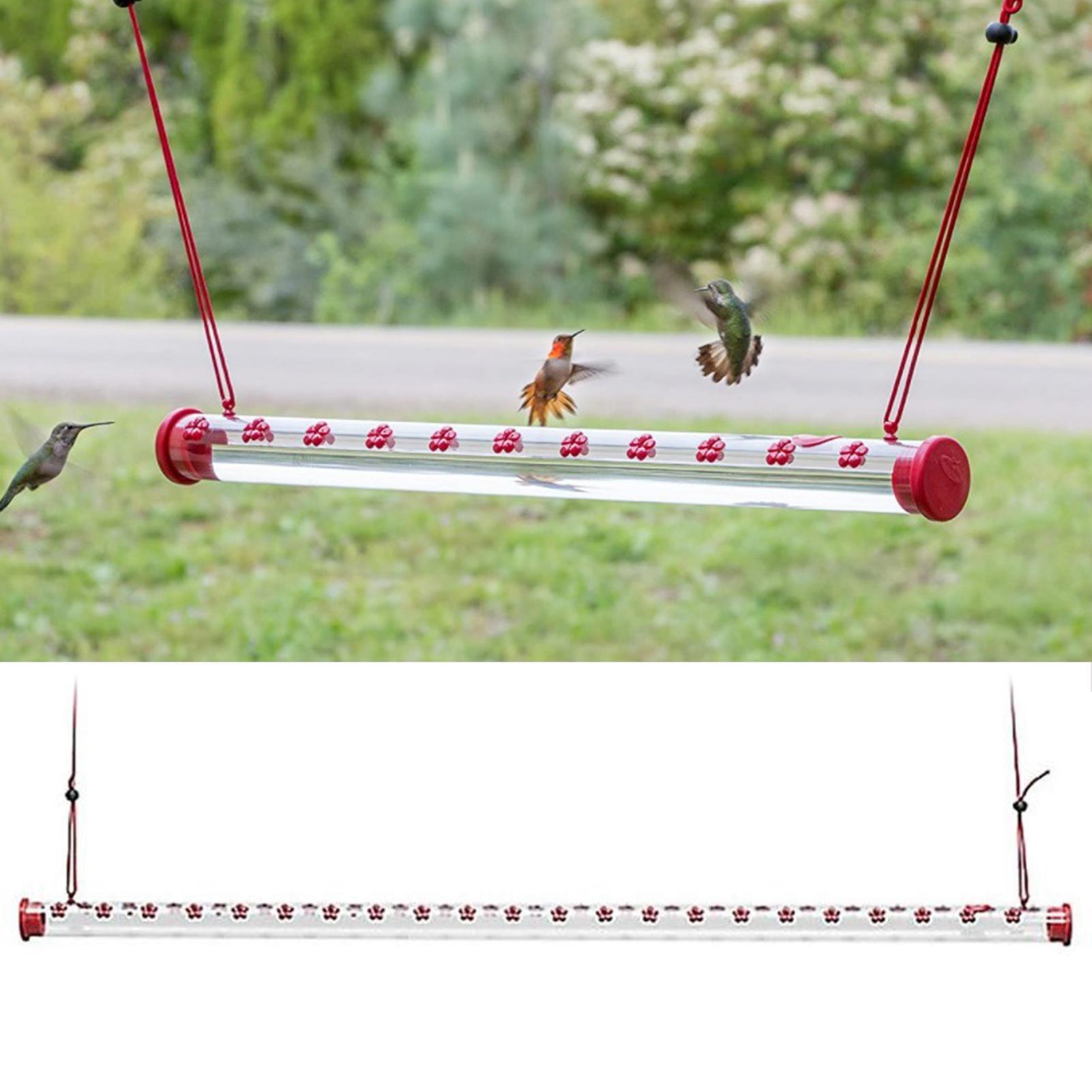 Máy cho ăn dạng ống dài cho chim