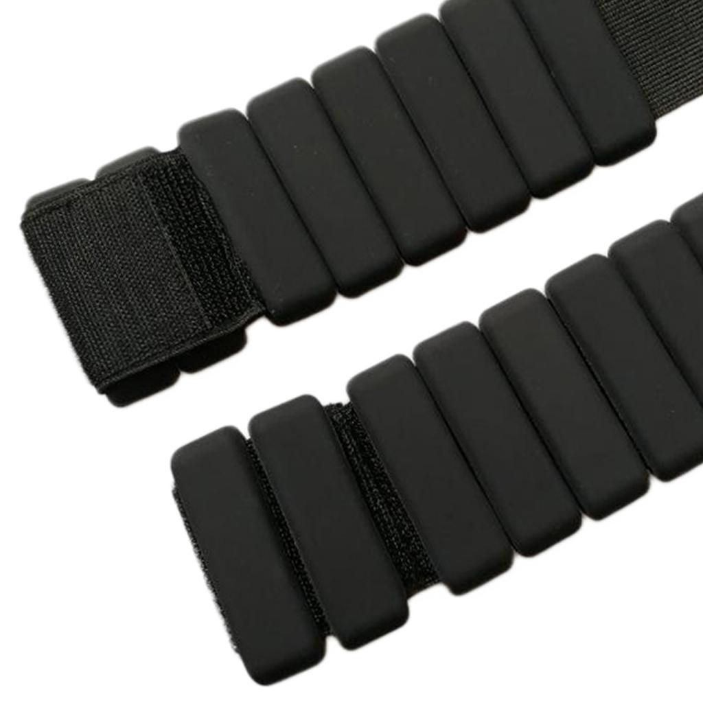 Ankle Wrist Weights Leg Arm Exercise Fitness Training Workout Walking Black