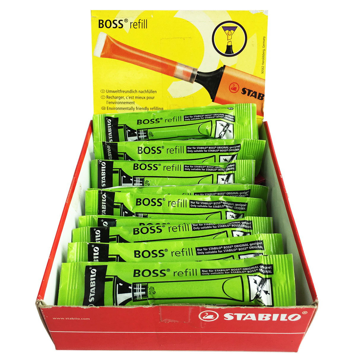 Hộp 10 Bút dạ quang STABILO BOSS ORIGINAL 70