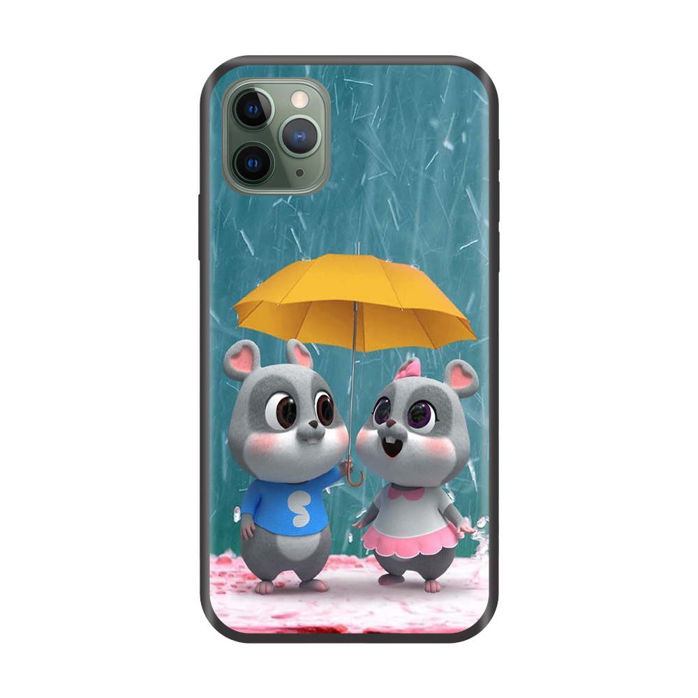 Ốp lưng TPU viền dẻo cho điện thoại IPHONE 11 PRO MAX Hình Chuột Tết 2020 Mẫu 14