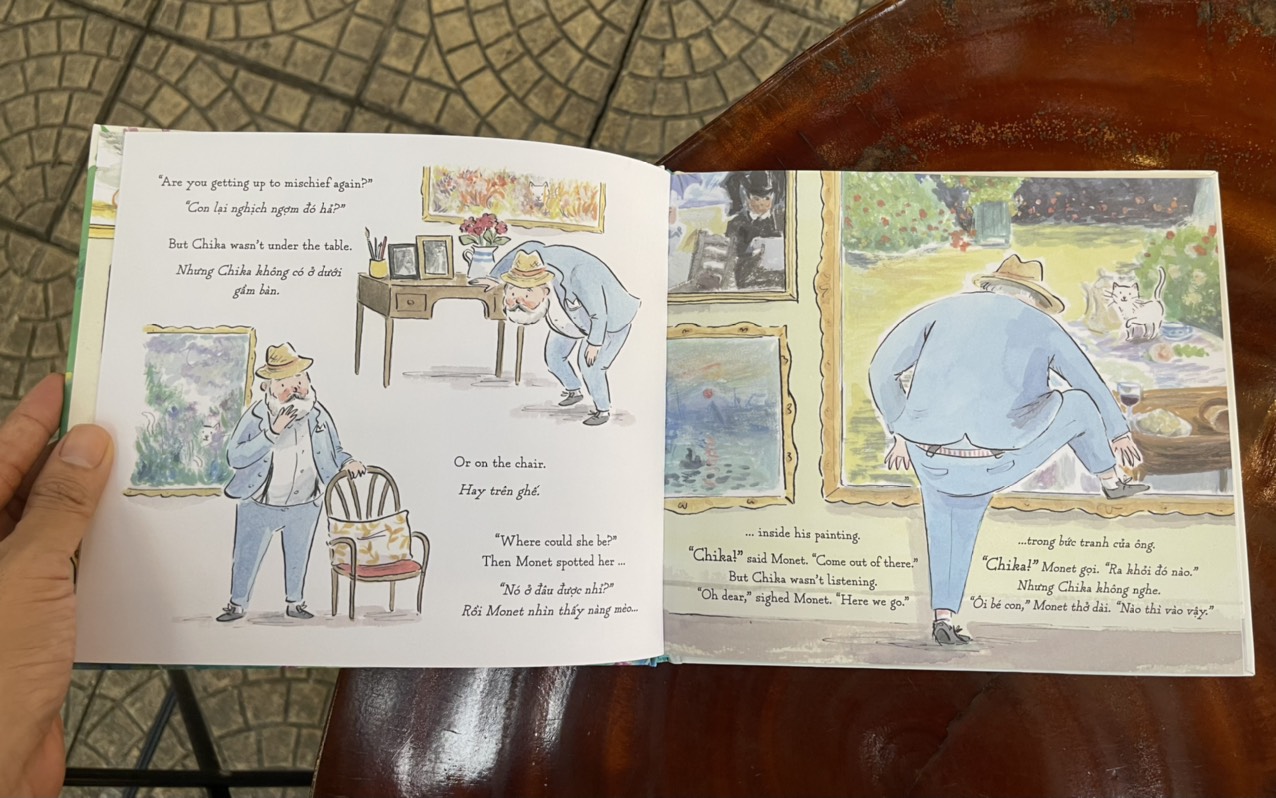 Monet’s Cat – Nàng mèo của Monet - Lily Murray – Becky Cameron - Thái Hà dịch - NXB Thanh Niên – San Hô Books