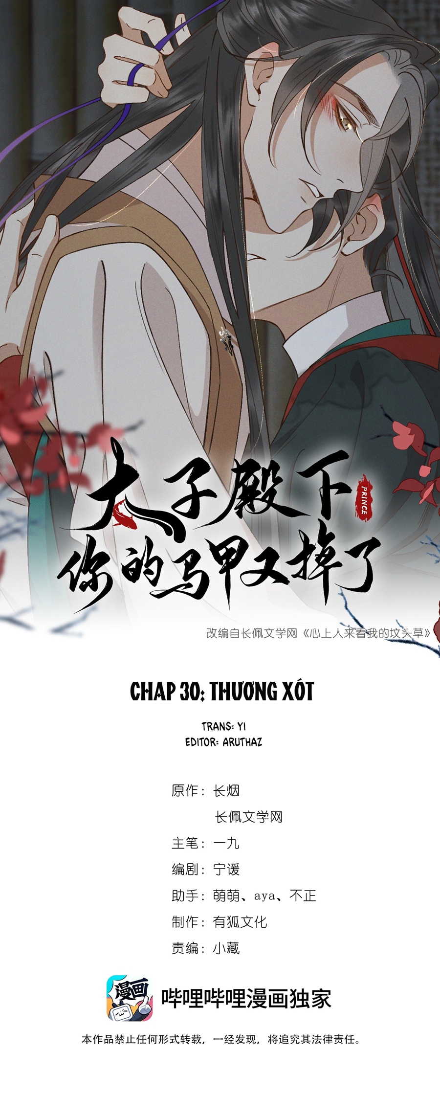 thái tử điện hạ, mã giáp của ngài lại rơi rồi chapter 30 1