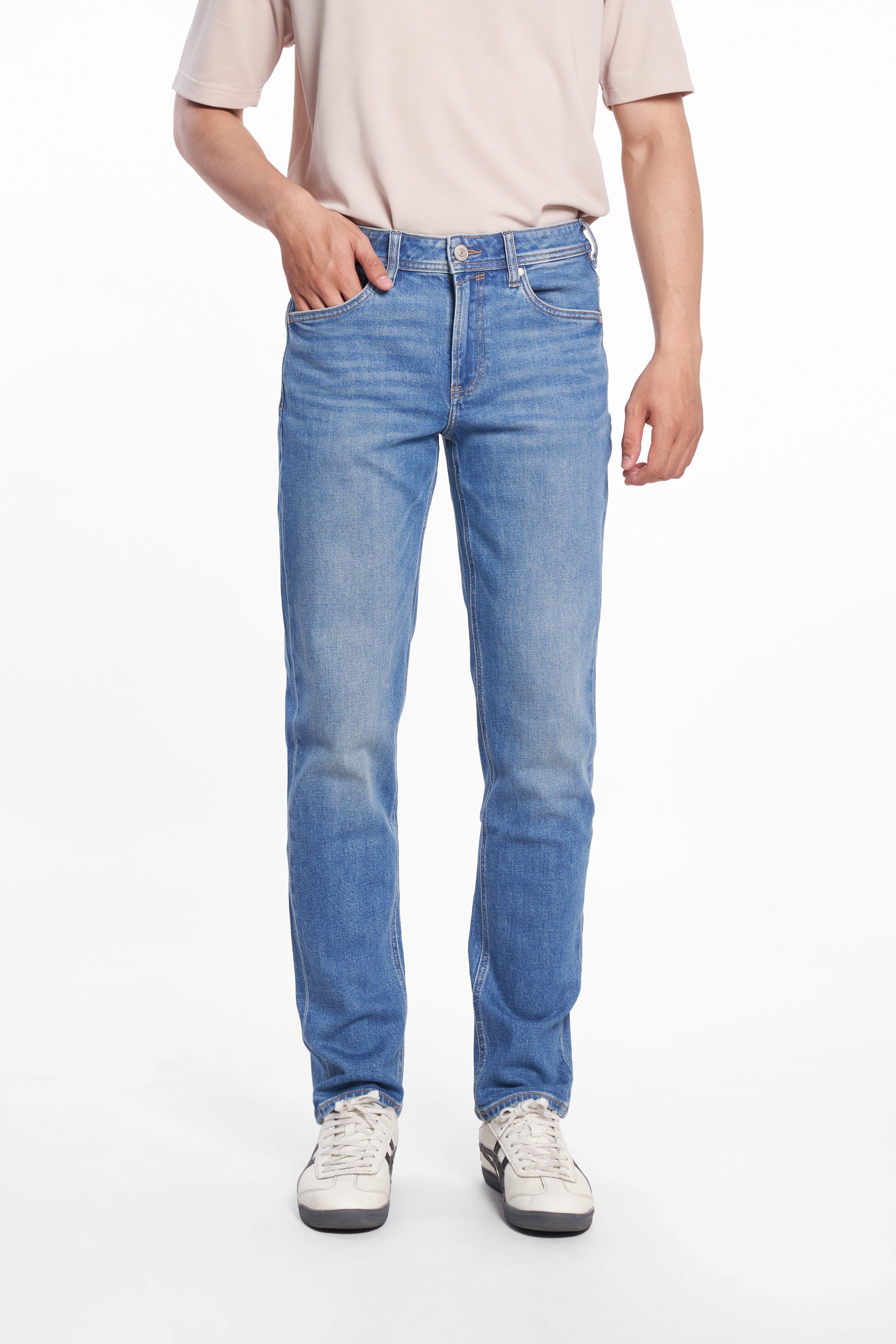 Quần Jean Thời Trang Basic Nam Ống Đứng Ninomaxx 2508004