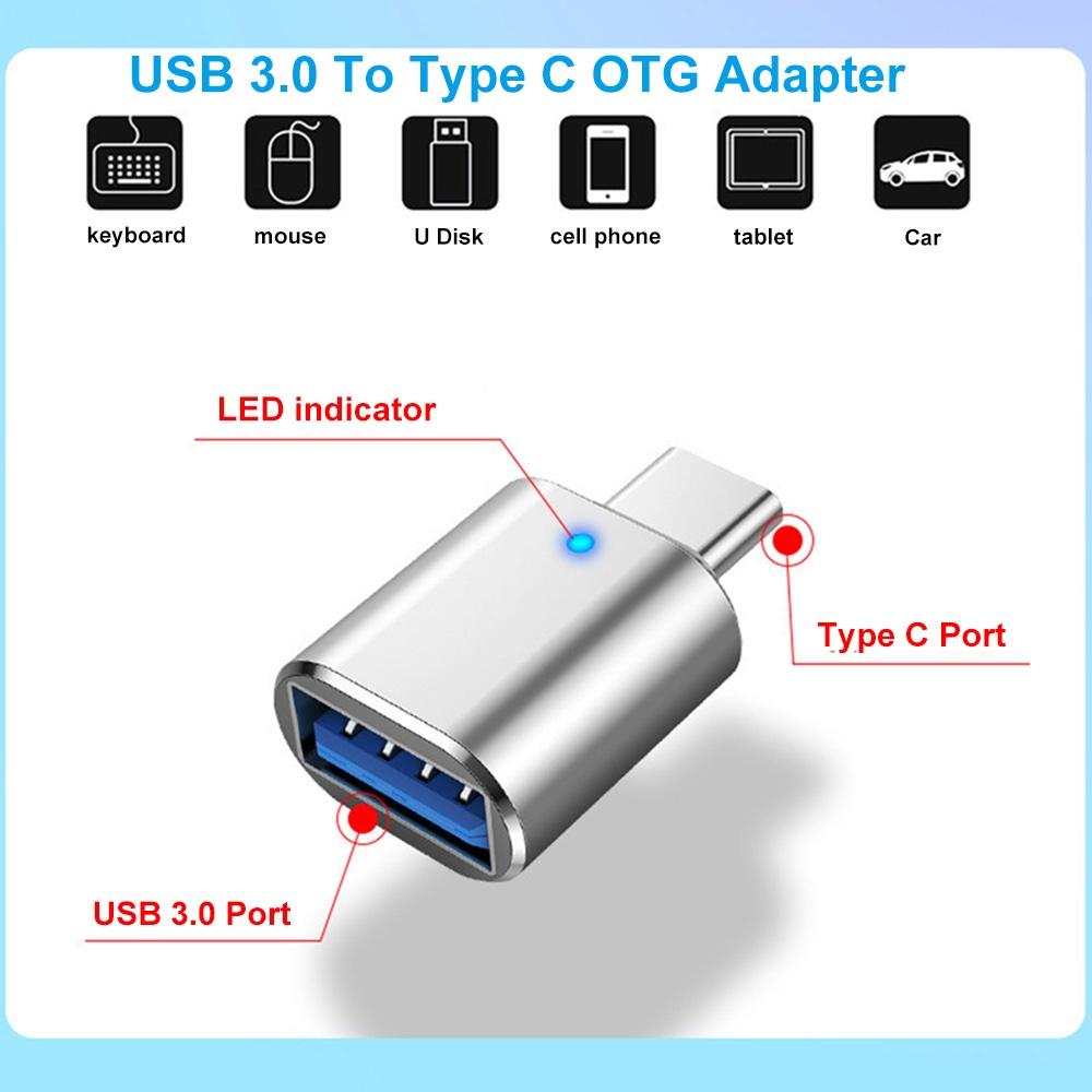 Đầu Chuyển Đổi USB 3.0 Type C Sang USB Chuyên Dụng Cho MacBook Xiaomi