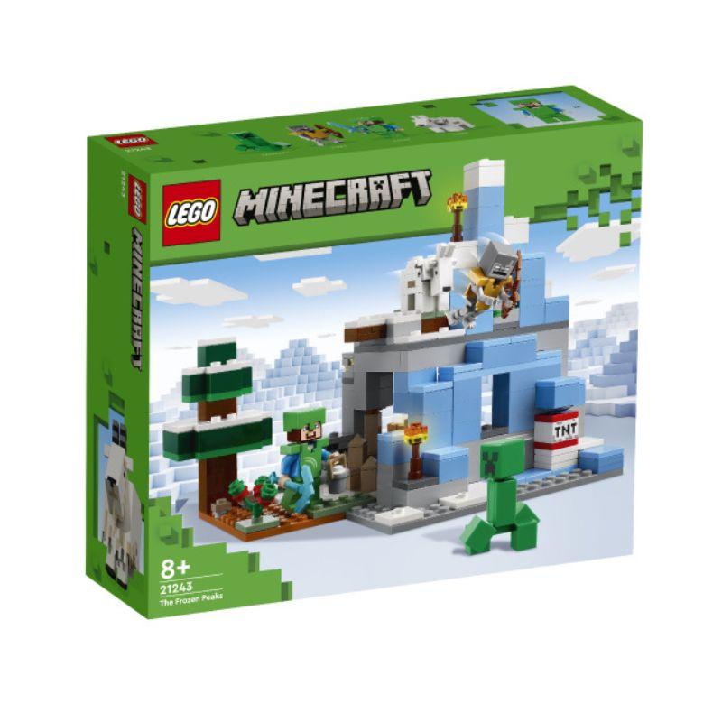 Đồ Chơi LEGO Minecraft Đỉnh Núi Băng Giá 21243 (252 chi tiết)