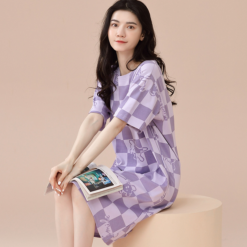 Váy mặc nhà cotton 8822