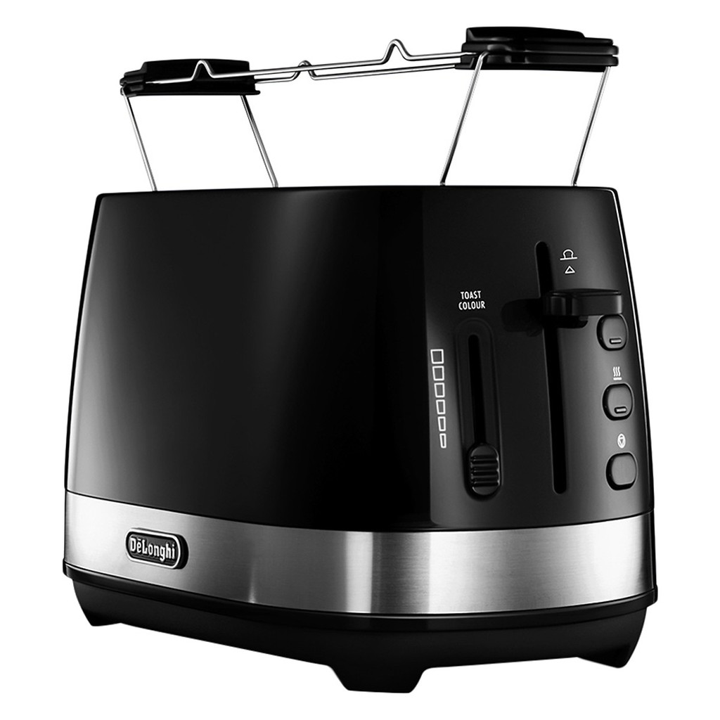 Máy Nướng Bánh Mì Delonghi CTLA2103.BK - Đen - Hàng chính hãng
