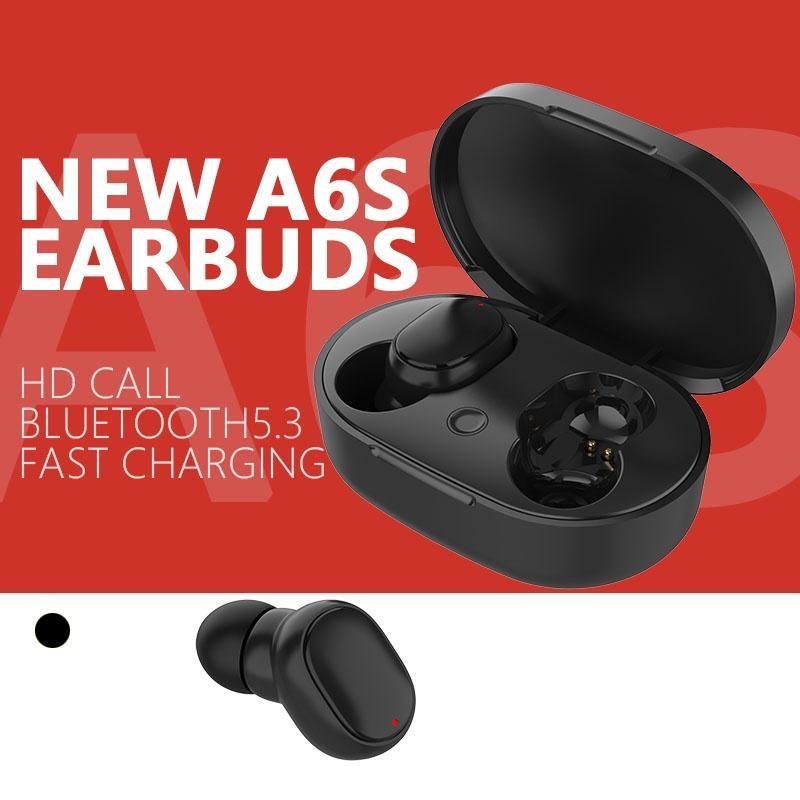 Tai Nghe Bluetooth A6S pro Type-C 5.3 TWS Âm Thanh HiFi Mới