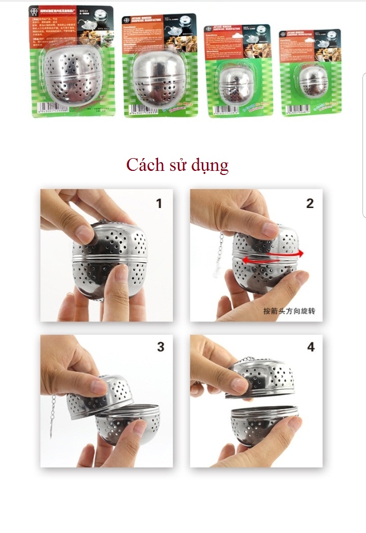 Bóng Lọc Inox 304 Cao Cấp