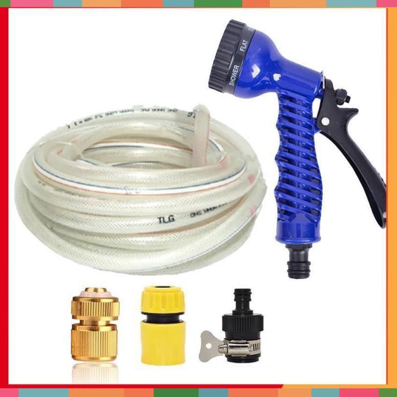 Bộ dây vòi xịt rửa xe, tưới cây, dọn dẹp nhà cửa 7-10m  206843
